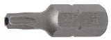 Bit | Längd 30 mm | Yttre sexkant 8 mm (5/16") | T-Profil (för Torx) med borrning T25. BGS 4425