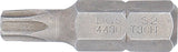 Bit | Längd 30 mm | Yttre sexkant 8 mm (5/16") | T-Profil (för Torx) med borrning T30. BGS 4430