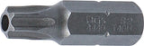 Bit | Längd 30 mm | Yttre sexkant 8 mm (5/16") | T-Profil (för Torx) med borrning T40. BGS 4440