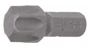 Bit | Längd 30 mm | Yttre sexkant 8 mm (5/16") | T-Profil (för Torx) T60. BGS 4456