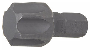 Bit | Längd 30 mm | Yttre sexkant 8 mm (5/16") | T-Profil (för Torx) T70. BGS 4457