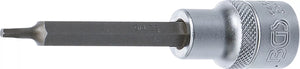 Bit-Insats | Längd 100 mm | 12,5 mm (1/2") | T-Profil (för Torx) T15. BGS 4468