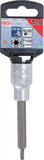 Bit-Insats | Längd 100 mm | 12,5 mm (1/2") | T-Profil (för Torx) T20. BGS 4469