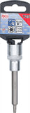 Bit-Insats | Längd 100 mm | 12,5 mm (1/2") | T-Profil (för Torx) T25. BGS 4470
