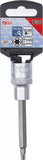 Bit-Insats | Längd 100 mm | 12,5 mm (1/2") | T-Profil (för Torx) T30. BGS 4471