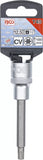 Bit-Insats | Längd 100 mm | 12,5 mm (1/2") | T-Profil (för Torx) T40. BGS 4472