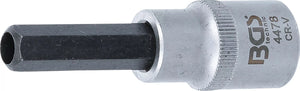 Injektor-Insats | 12,5 mm (1/2") | Inre sexkant 10 mm. BGS 4478