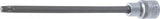 Bit-Insats | Längd 200 mm | 12,5 mm (1/2") | T-Profil (för Torx) T45. BGS 4481