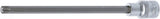 Bit-Insats | Längd 200 mm | 12,5 mm (1/2") | T-Profil (för Torx) T50. BGS 4482