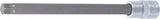 Bit-Insats | Längd 200 mm | 12,5 mm (1/2") | T-Profil (för Torx) T60. BGS 4484