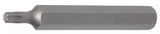 Bit | Längd 75 mm | Yttre sexkant 10 mm (3/8") | T-Profil (för Torx) T27. BGS 4567