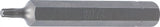 Bit | Längd 75 mm | Yttre sexkant 10 mm (3/8") | T-Profil (för Torx) T20. BGS 4569