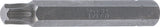 Bit | Längd 75 mm | Yttre sexkant 10 mm (3/8") | T-Profil (för Torx) T50. BGS 4574