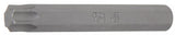 Bit | Längd 75 mm | Yttre sexkant 10 mm (3/8") | T-Profil (för Torx) T55. BGS 4575