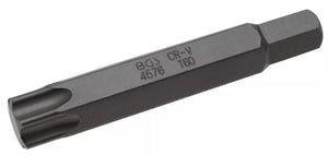Bit | Längd 75 mm | Yttre sexkant 10 mm | T-Profil (för Torx) T60. BGS 4576