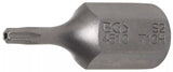Bit | Längd 30 mm | Yttre sexkant 10 mm (3/8") | T-Profil (för Torx) med borrning T10. BGS 4610