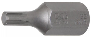 Bit | Längd 30 mm | Yttre sexkant 10 mm (3/8") | Kil-profil (för RIBE) M5. BGS 4760