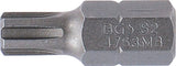 Bit | Längd 30 mm | Yttre sexkant 10 mm (3/8") | Kil-profil (för RIBE) M8. BGS 4763
