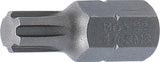 Bit | Längd 30 mm | Yttre sexkant 10 mm (3/8") | Kil-profil (för RIBE) M8. BGS 4763
