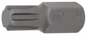 Bit | Längd 30 mm | Yttre sexkant 10 mm (3/8") | Kil-profil (för RIBE) M9. BGS 4764