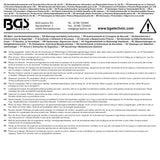 Verkstadsvagninlägg XL: U-ringnyckel / dubbel-ringnyckel / dubbel U-nyckel- och spärring-U-nyckel-sats | 57 delar. BGS 4792