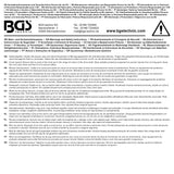Axelmanschett- och spännklämtång | för VAG, Mercedes, Toyota. BGS 479