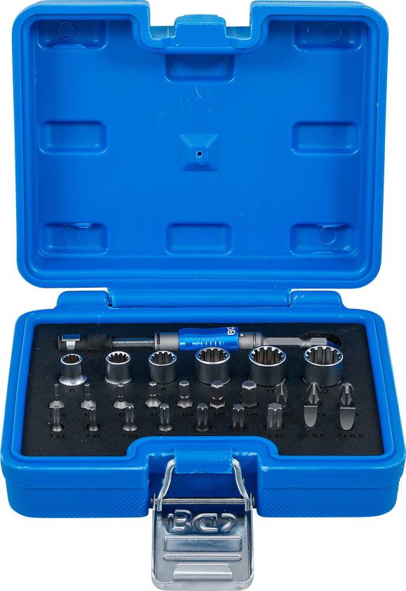 Bit- och Hylsnyckel-sats | Yttre sexkant 6,3 mm (1/4