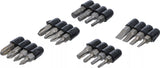 Bit-sats | Yttre sexkant 6,3 mm (1/4") | 20 delar. BGS Diy 4830