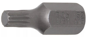 Bit | Längd 30 mm | Yttre sexkant 10 mm (3/8") | Inre mångtandad (för XZN) M6. BGS 4851