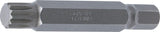 Bit | Längd 75 mm | Yttre sexkant 10 mm (3/8") | Inre mångtandad (för XZN) M12. BGS 4863