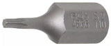 Bit | Längd 30 mm | Yttre sexkant 10 mm (3/8") | T-Profil (för Torx) T10. BGS 4866
