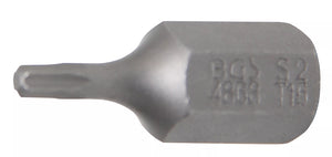 Bit | Längd 30 mm | Yttre sexkant 10 mm (3/8") | T-Profil (för Torx) T15. BGS 4868