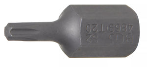 Bit | Längd 30 mm | Yttre sexkant 10 mm (3/8") | T-Profil (för Torx) T20. BGS 4869