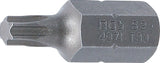 Bit | Längd 30 mm | Yttre sexkant 10 mm (3/8") | T-Profil (för Torx) T30. BGS 4871