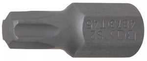 Bit | Längd 30 mm | Yttre sexkant 10 mm (3/8") | T-Profil (för Torx) T45. BGS 4873
