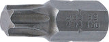 Bit | Längd 30 mm | Yttre sexkant 10 mm (3/8") | T-Profil (för Torx) T50. BGS 4874