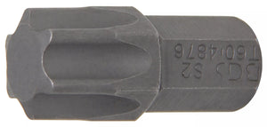 Bit | Längd 30 mm | Yttre sexkant 10 mm (3/8") | T-Profil (för Torx) T60. BGS 4876