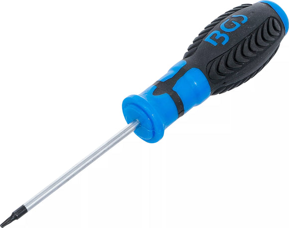 Skruvmejsel | T-Profil (för Torx) T7 | Klinglängd 80 mm. BGS 4914