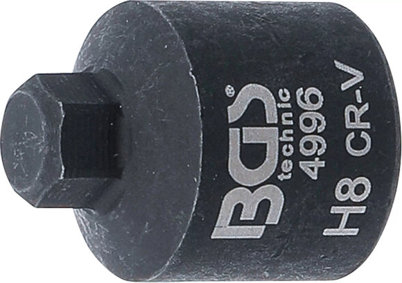 Bromsok-Insats | Inre sexkant | extra kort | 8 mm. BGS 4996