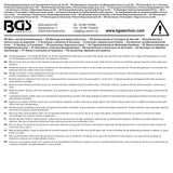 Nyckelfil-sats | Träfil | 100 mm | 6 delar. BGS Diy 50201