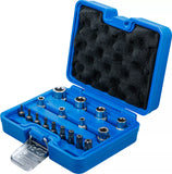 Bit- och Hylsnyckel-sats | E-Profil / T-Profil (för Torx) | 17 delar. BGS 5023