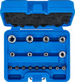 Bit- och Hylsnyckel-sats | E-Profil / T-Profil (för Torx) | 17 delar. BGS 5023