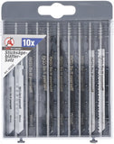 Sticksågsblad-sats | 10 delar. BGS Diy 50355