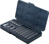Bit-sats | Yttre sexkant 10 mm (3/8") | T-Profil (för Torx) | 15 delar. BGS Diy 5040