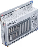 Bit-sats | Yttre sexkant 10 mm (3/8") | T-Profil (för Torx) | 15 delar. BGS Diy 5040
