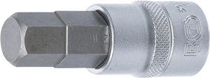 Bit-Insats | 12,5 mm (1/2") | Inre sexkant 16 mm. BGS 5052-16