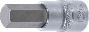 Bit-Insats | 12,5 mm (1/2") | Inre sexkant 17 mm. BGS 5052-17