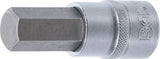 Bit-Insats | 12,5 mm (1/2") | Inre sexkant 17 mm. BGS 5052-17