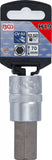 Bit-Insats | 12,5 mm (1/2") | Inre sexkant 19 mm. BGS 5052-19