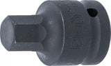 Kraft-Bit-Insats | Längd 55 mm | 20 mm (3/4") | Inre sexkant 17 mm. BGS 5054-17